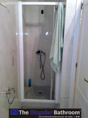 Reformar ducha por una ducha mas amplia
