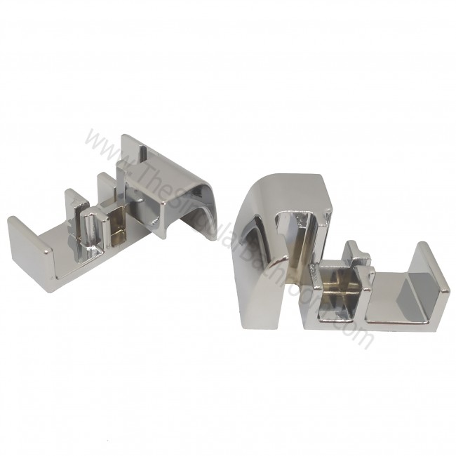 Guida Inferiore Per Porta Doccia Scorrevole In Plastica Antiruggine - Supporto Regolabile, Facile Da Installare - Foto 7