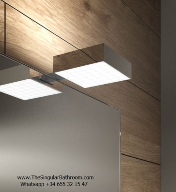 Luminária LED  para espelho de banheiro. 