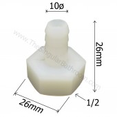 Acessório de conexão sobressalente para torneiras 1/2