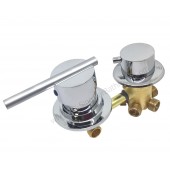 Misturador com desviador de 5 vias hidromassagem