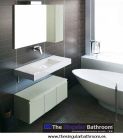Mueble para baño con lavabo compac durian suspendido Salamanca