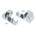 Guide inférieur en plastique pour porte de douche coulissante