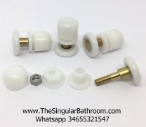 Rueda para la puerta de la ducha