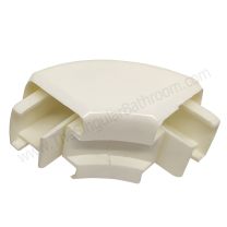 Unión esquinero para mampara de ducha y baño