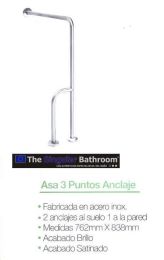 Asa de seguridad con 3 puntos de anclaje