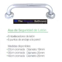 Asa de seguridad de latón Inox.