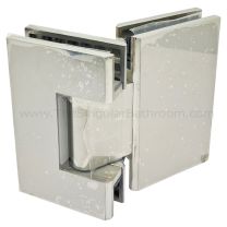 Bisagra de acero inox para mampara de ducha con apertura max de 180º