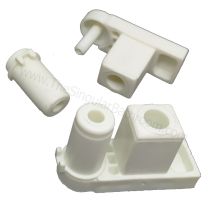 Bisagra para mampara de ducha abatible y plegable
