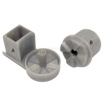 Pièces en plastique de porte de douche