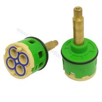 Cartucho selector de 4 vías para grifo de cabina y columna de hidromasaje