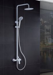 Conjunto de ducha color blanco