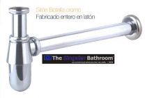Bouteille siphon chrome.