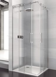 Mampara angular acero inox DEYBAN SAINA