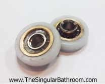 Rodamiento de 22mm para puerta de mampara corredera