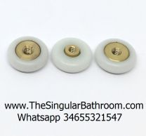 roues de rouleau de porte de douche 
