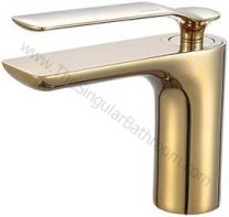 Grifo lavabo Fénix color oro