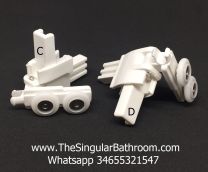Pièce pour plier la porte de douche