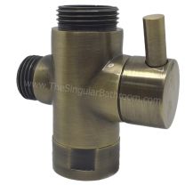 Intercambiador de columna de ducha bronze
