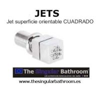 JET CUADRADO CROMO METALICO