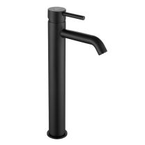 Grifo monomando de Lavabo alto negro LIKE AQUASSENT