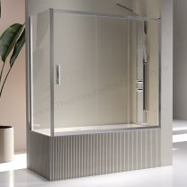 Mampara de baño KASSANDRA KAAROL 1 fijo y 2 puertas correderas