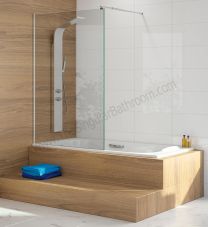 Mampara de baño KASSANDRA panel fijo