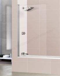 Mampara de baño puerta abatible interior y exterior DEYBAN TURQUESA