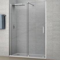 Mampara frontal DEYBAN LIVERPOOL fijo y puerta corredera