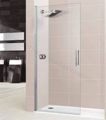 Mampara puerta abatible interior y exterior DEYBAN TURQUESA