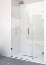 Mampara DOCCIA CASABLANCA fijo + puerta abatible