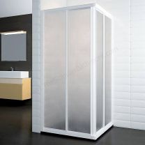 Mampara DOCCIA VIENA Angular 2 fijos y 2 puertas correderas