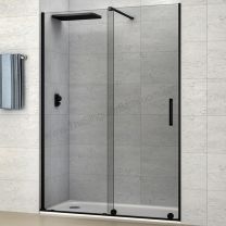 Mampara frontal DEYBAN LIVERPOOL fijo y puerta corredera