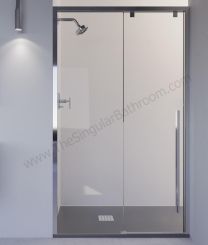 Mampara frontal DOCCIA CRACOVIA cromado