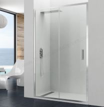 Mampara GME PRESTIGE TITAN frontal con fijo y puerta corredera