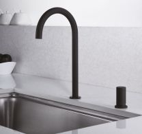 Grifo de cocina monomando MANACOR Negro mate