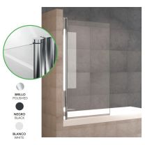 Perfil bisagra para mampara de bañera