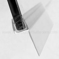 Perfil para puertas de vidrio de 10mm / 12 mm, puertas de exterior y oficina