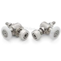 Roues de secours parois de douche et le bain