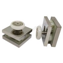 Pieza con rodamiento de 23mm para mampara corredera de ducha