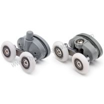 RECHANGE DOUBLE ROULETTES POUR CABINE