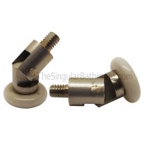 Porte de douche de roue orientable