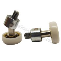 Porte de douche de roue orientable