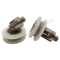 Rodamiento oscilante para mampara de ducha semicircular