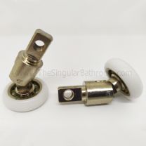 Porte de douche de roue orientable
