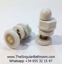 roulette cabine douche 