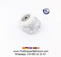 Acomplamiento de plastico para puerta de vidrio de mampara y ducha