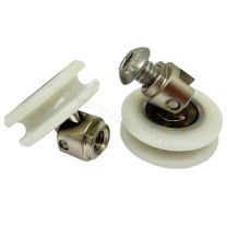 Rodamiento polea 24mm oscilante para mampara de ducha y baño