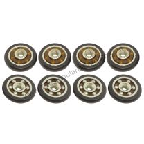 20mm roue pour porte coulissante