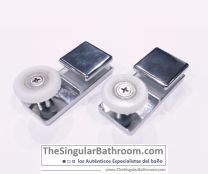 Remplacement poulie portes coulissantes de douche